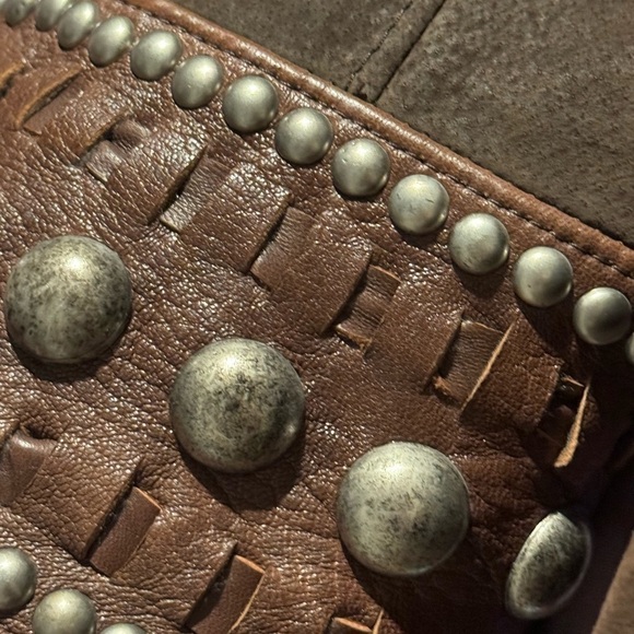 Double D Ranch leather and highly embellished jacket NWOT - Picture 9 of 16